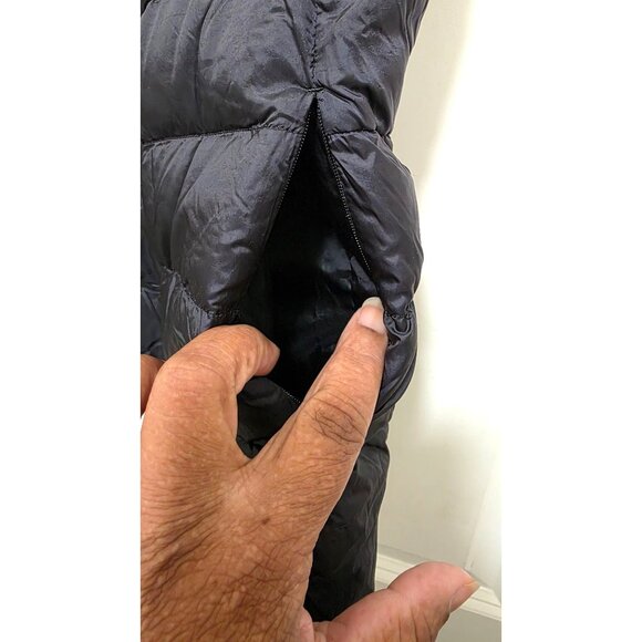 Uniqlo Ultra Light Down Puffer Vest XS Black Water-Repellent Lightweight Quilted - Picture 5 of 9